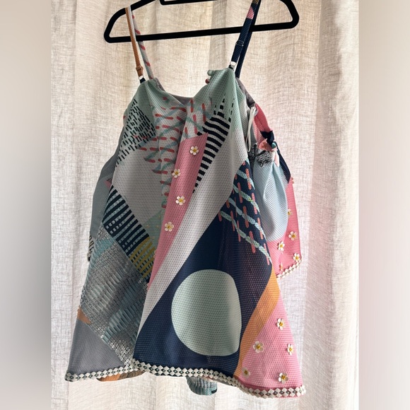 (PANKA) & NIDHI domino dress, multi color, size 00P - Picture 3 of 5